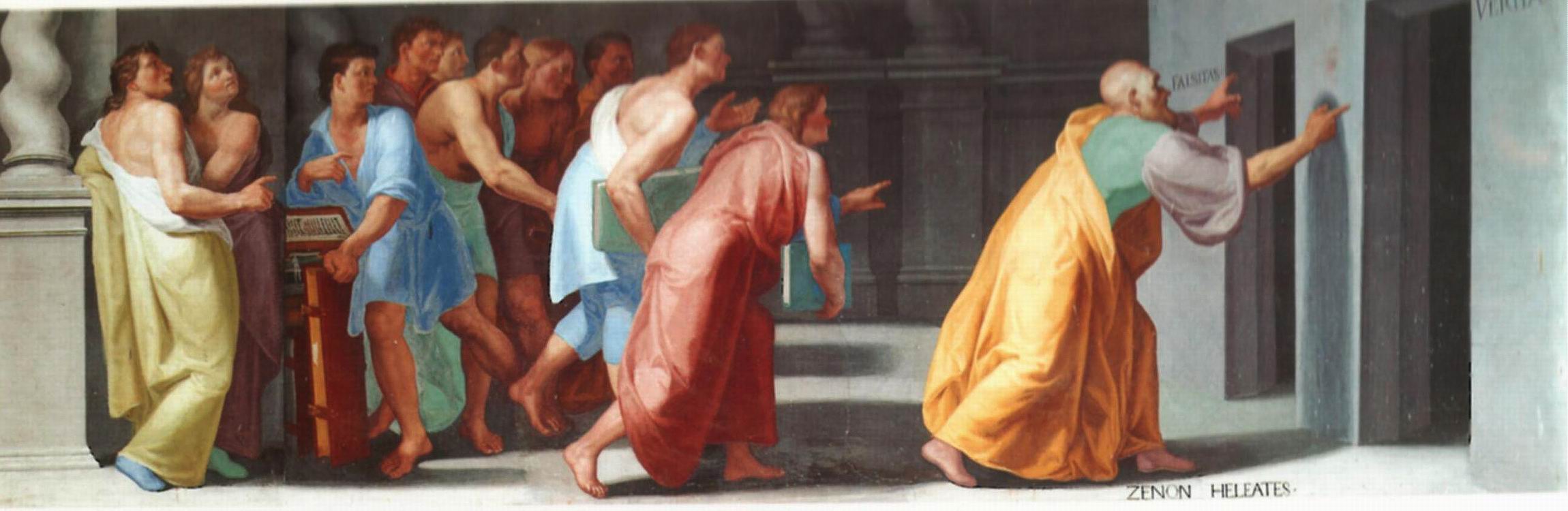 Zeno of Eleashows Youths the Doors to Truth and False